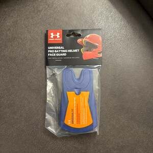Under Armour Universal Pro Batting Helmet Face Guard - Royal Blue